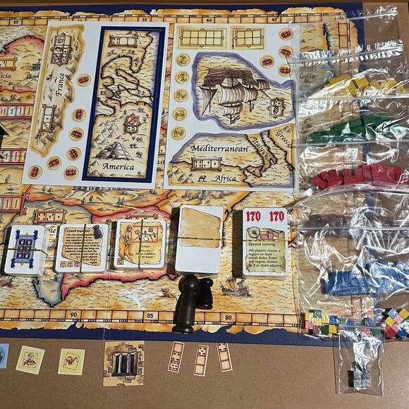 El Grande Decennial Edition Rio Grande Games Complete 12+ - Picture 2 of 16